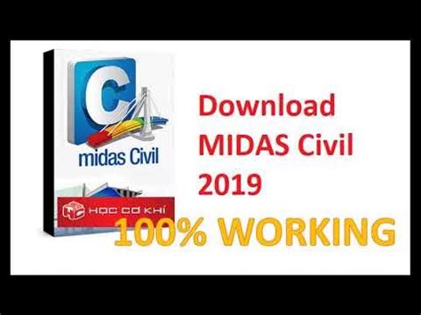 Setup Midas Civil 2019 v1 .